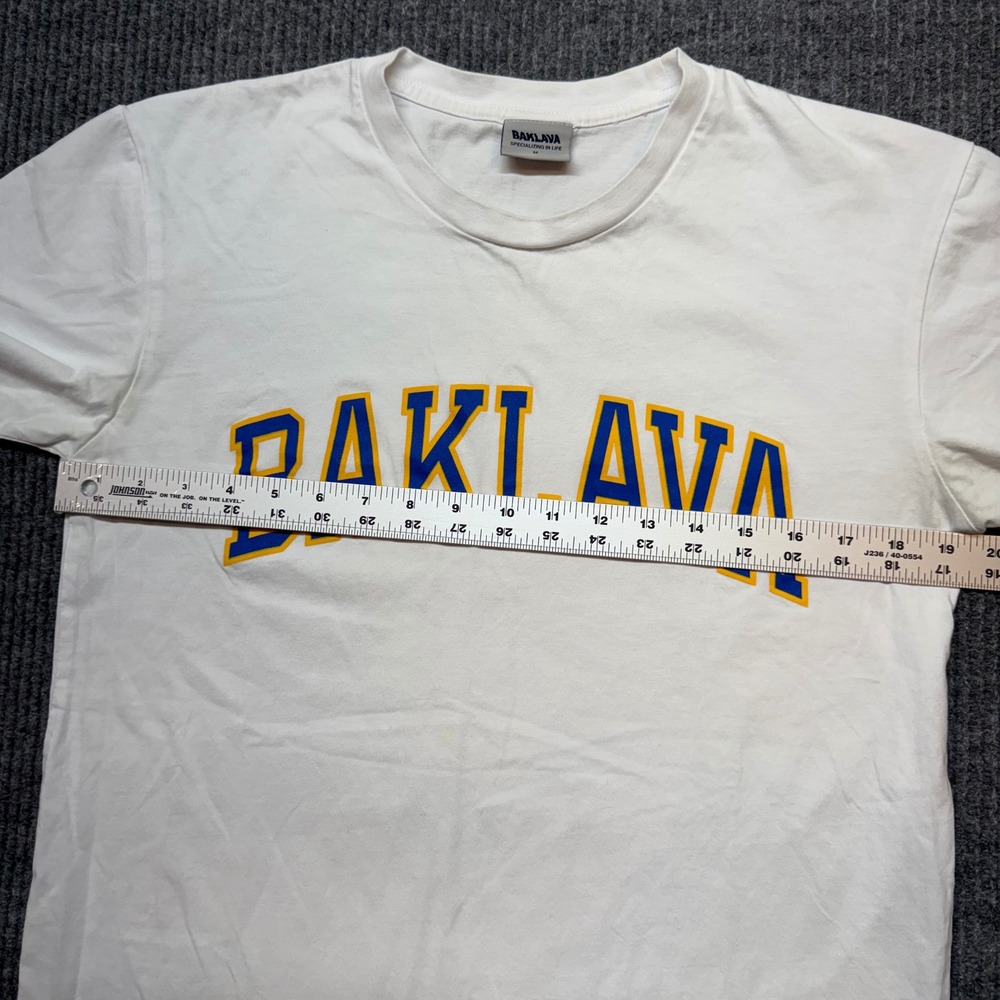 Action Bronson Baklava T-shirt Medium White Specializing in Life Streetwear Rap - Picture 6 of 8